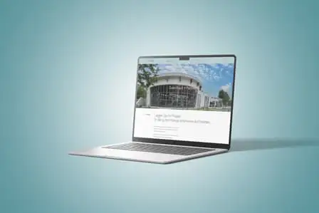 Sven Buck Webseite Desktop Ansicht